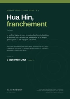 Couverture de Hua Hin, franchement