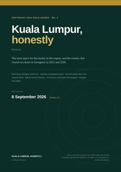 Cover of Kuala Lumpur, honestly