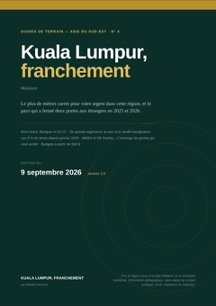 Couverture de Kuala Lumpur, franchement