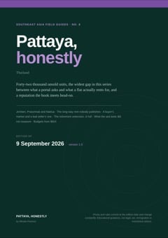 Cover of Pattaya, honestly