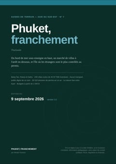 Couverture de Phuket, franchement
